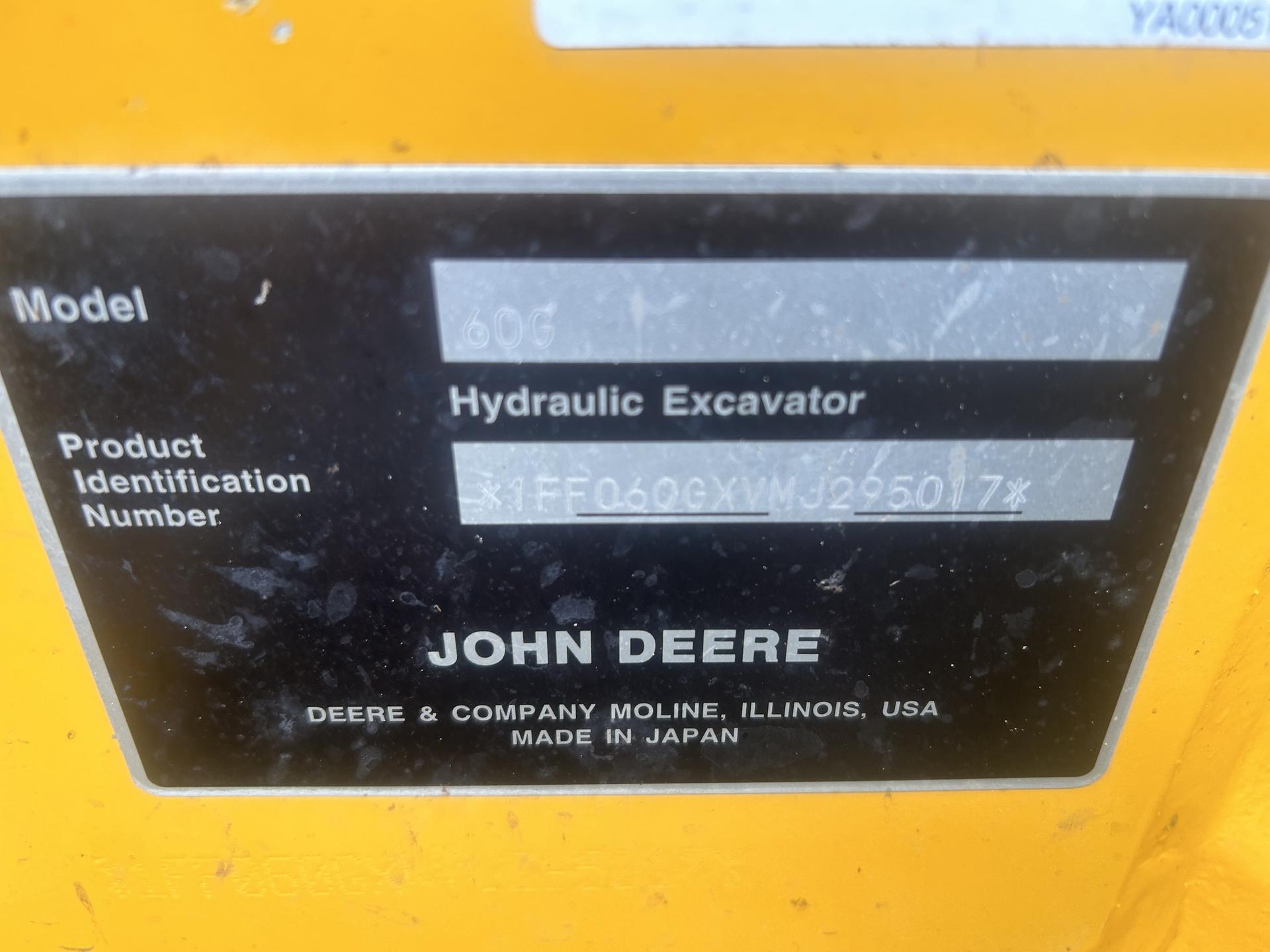2022 John Deere 60G