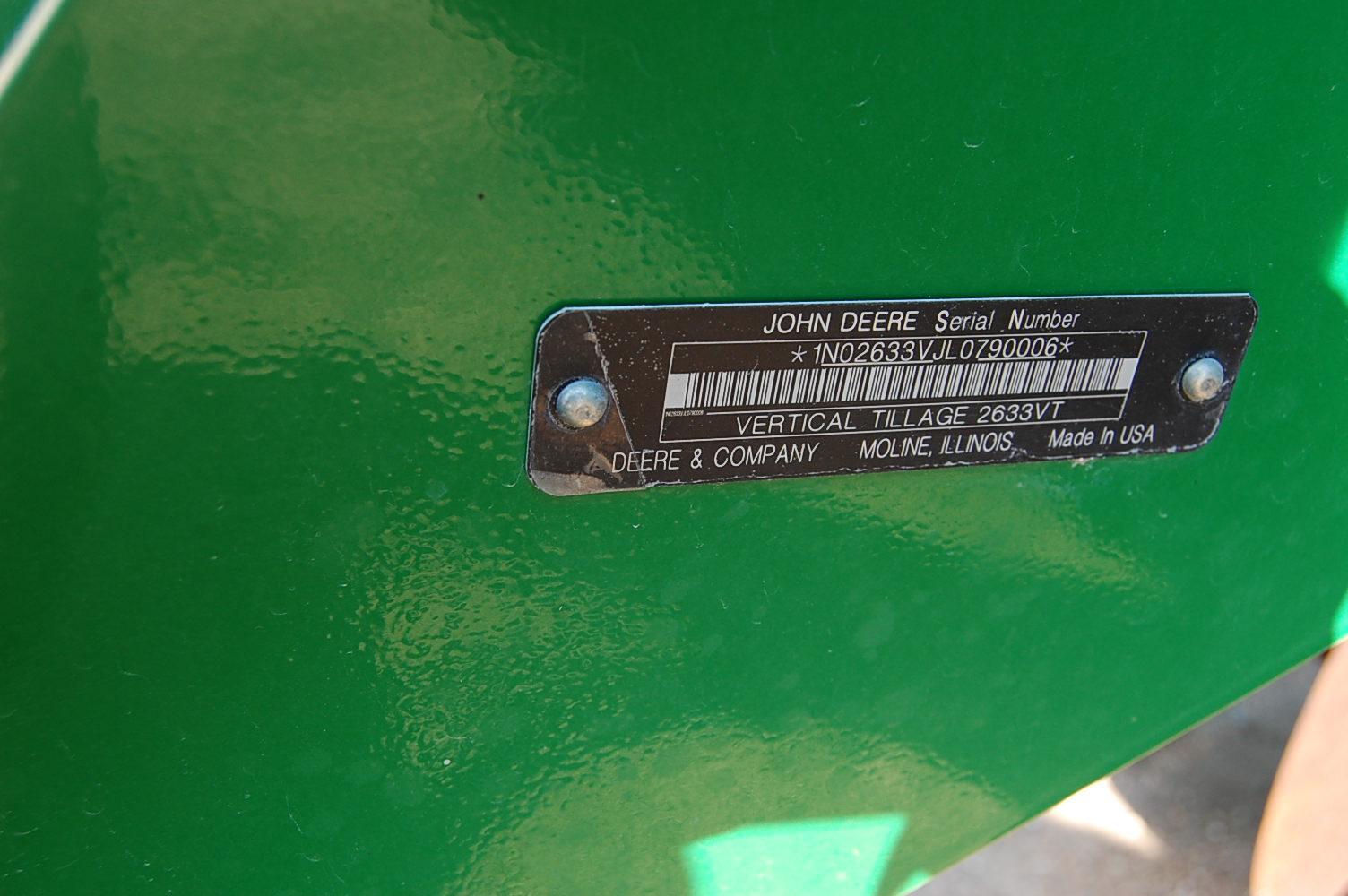 2021 John Deere 2633VT Image