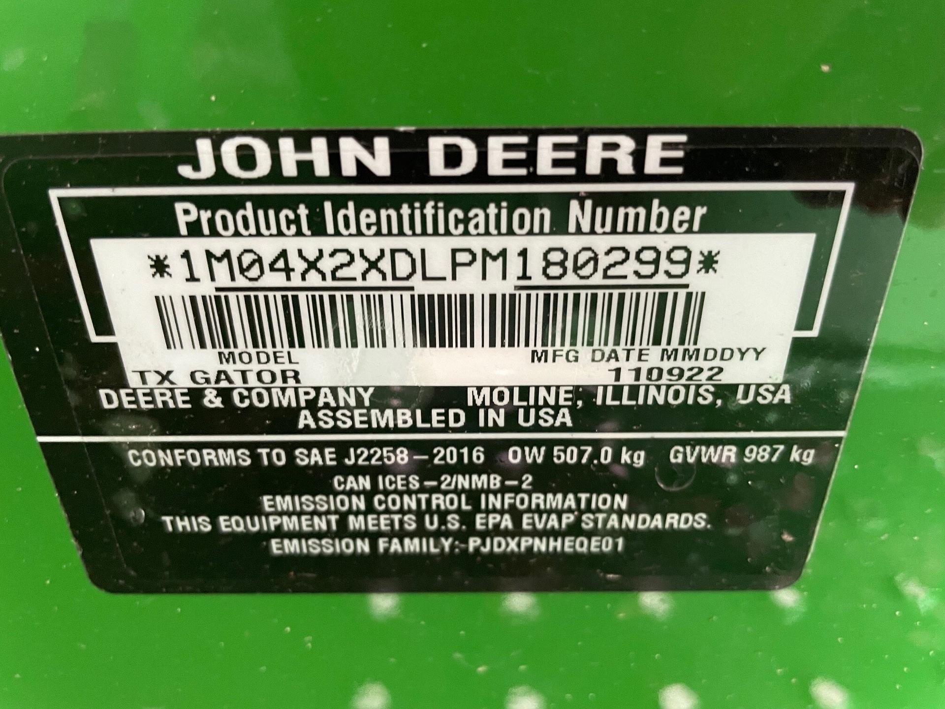 2023 John Deere TX Image