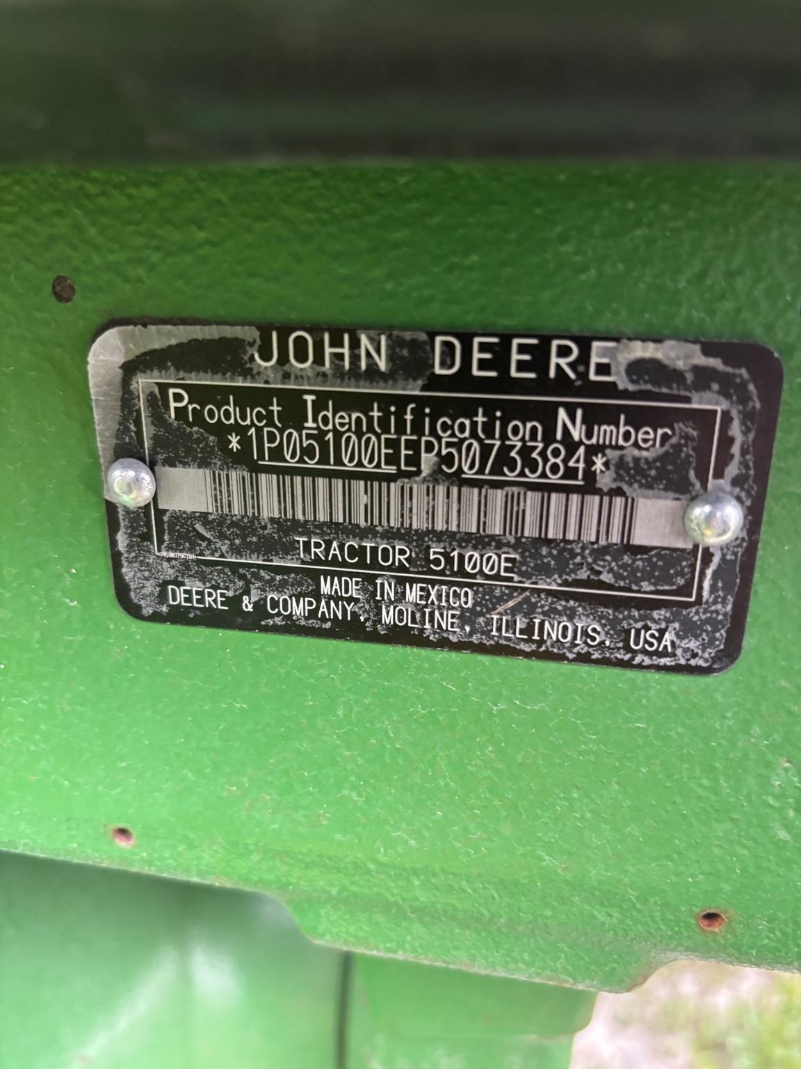 2023 John Deere 5100E Image