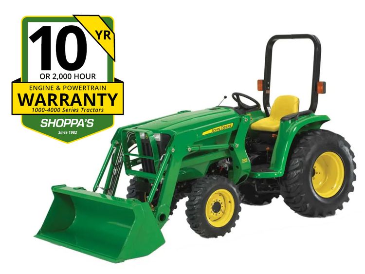 3038E Compact Utility Tractor with Factory Installed Loader