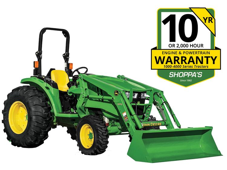 4044M Compact Utility Tractor with Factory Installed Loader
