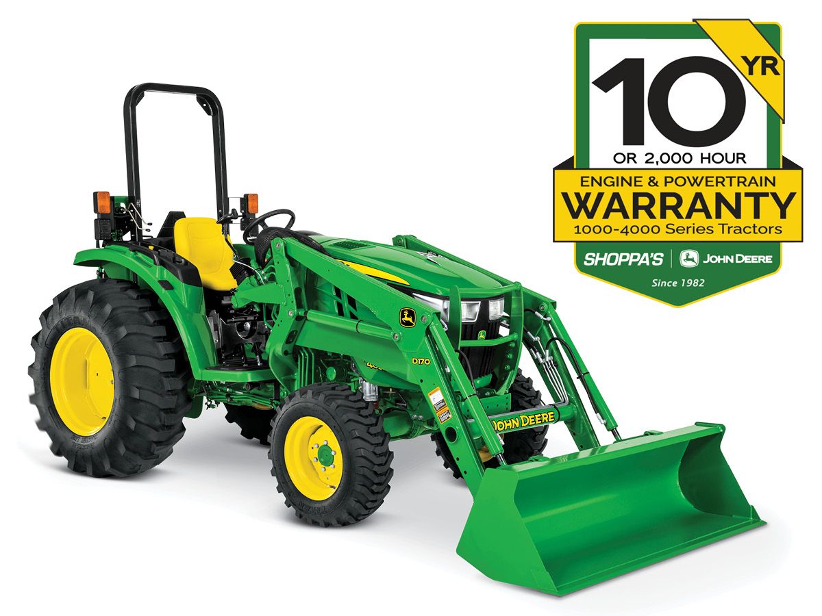 4052M UTILITY TRACTOR WITH 400E LOADER – $526 MONTHLY