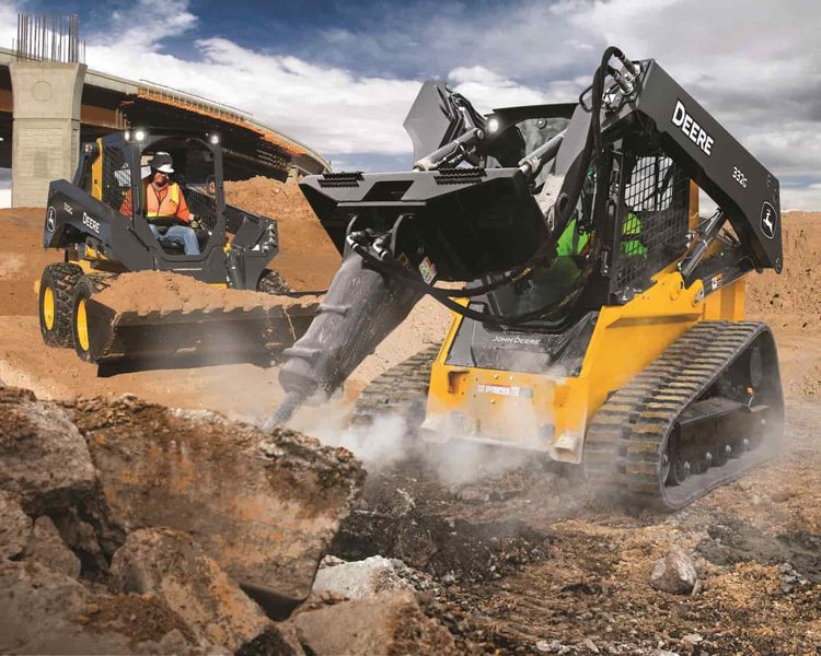 John Deere Skid Steers vs. Compact Track Loaders